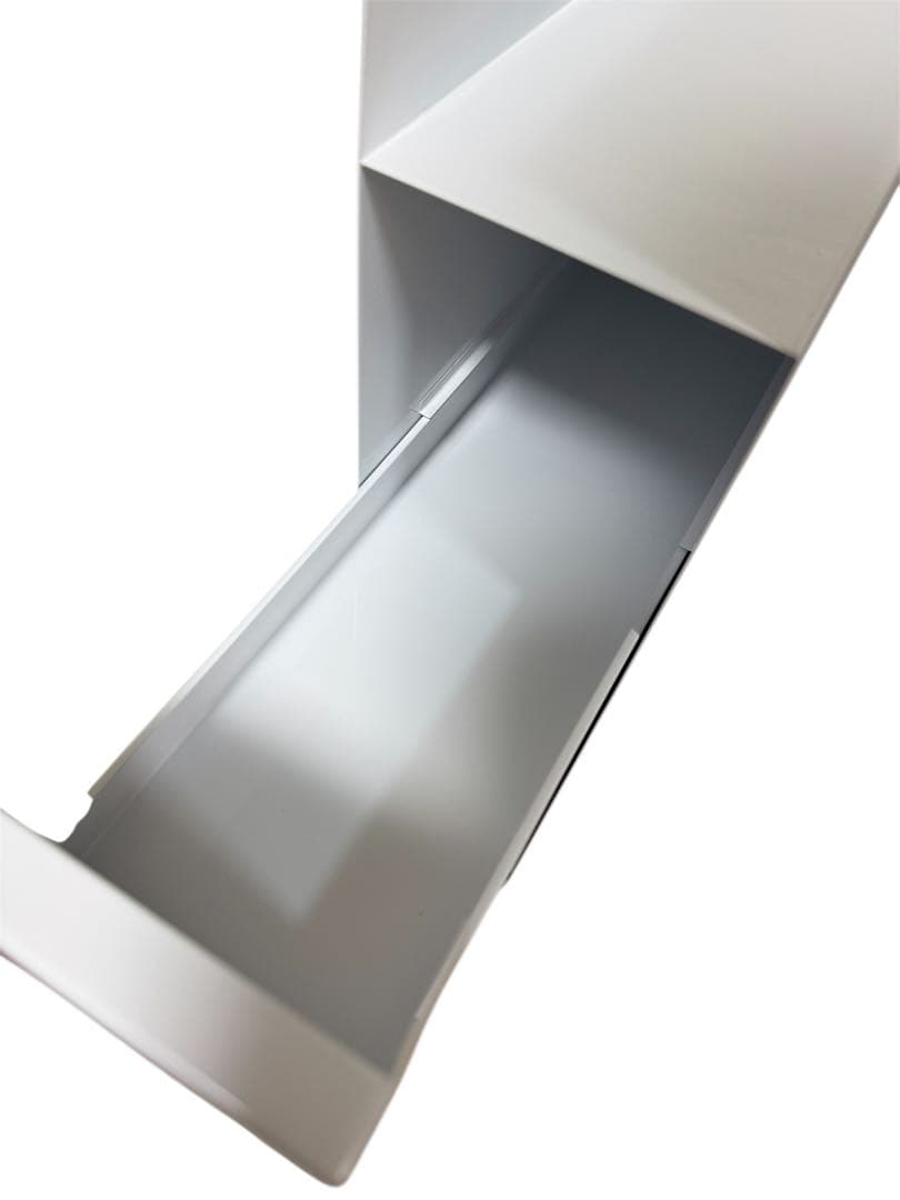 tower 山崎実業　隠せる調味料ラック 2段 ホワイト　タワー