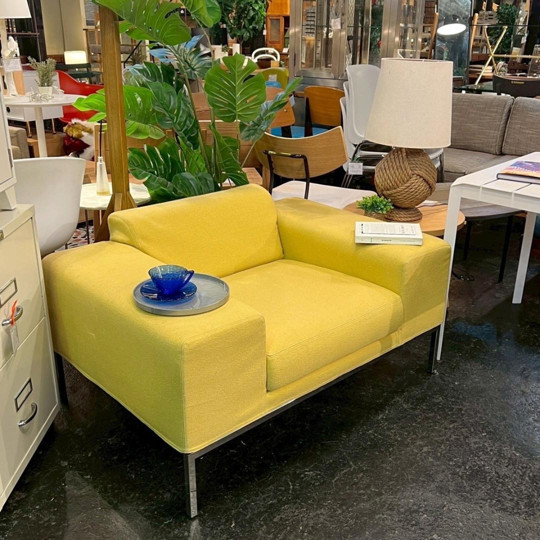 E&Y イーアンドワイ ホックニー 1Pソファ アームチェア 北欧 モダン