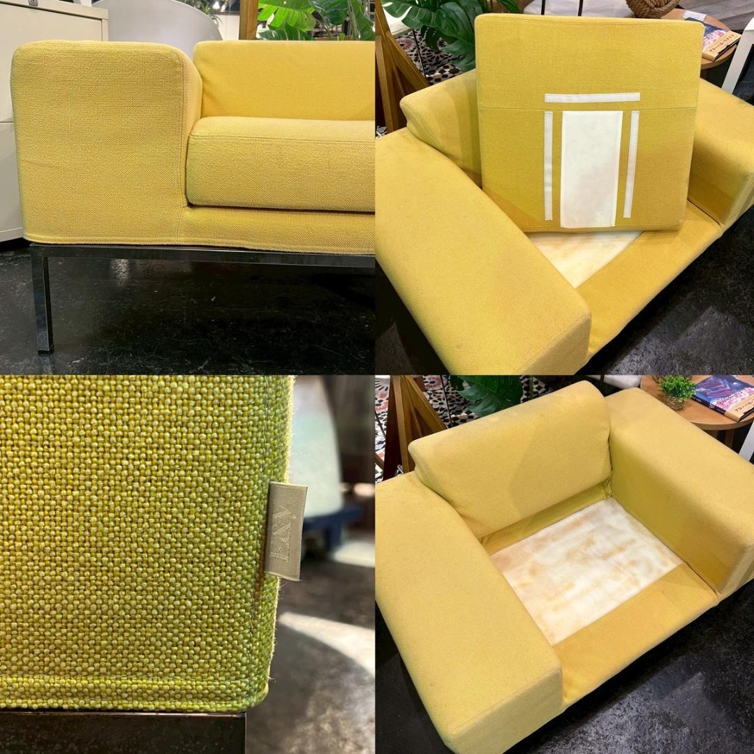 E&Y イーアンドワイ ホックニー 1Pソファ アームチェア 北欧 モダン