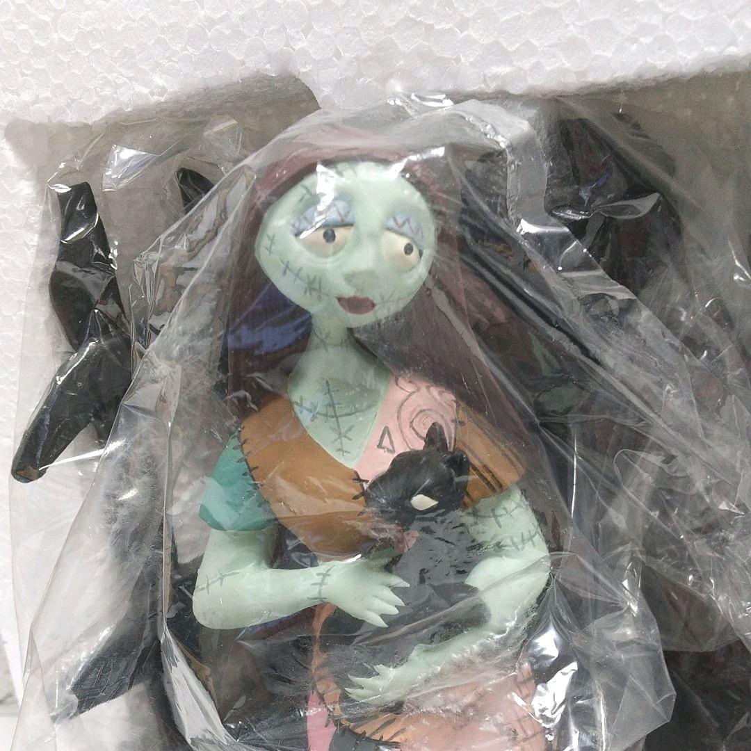 ナイトメアビフォアクリスマス レジンフィギュア サリー 黒猫 ティムバートン