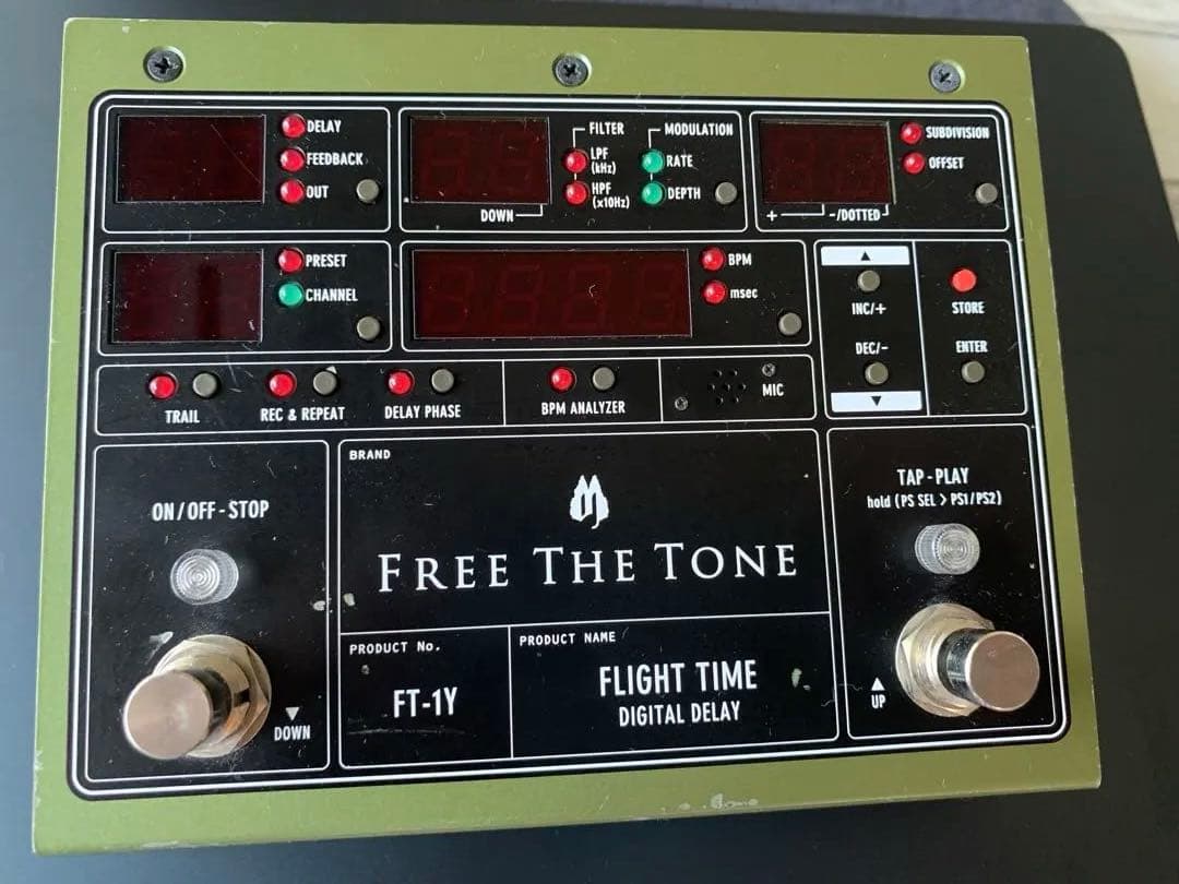 FREE THE TONE FT-1Y デジタルディレイ - メルカリ