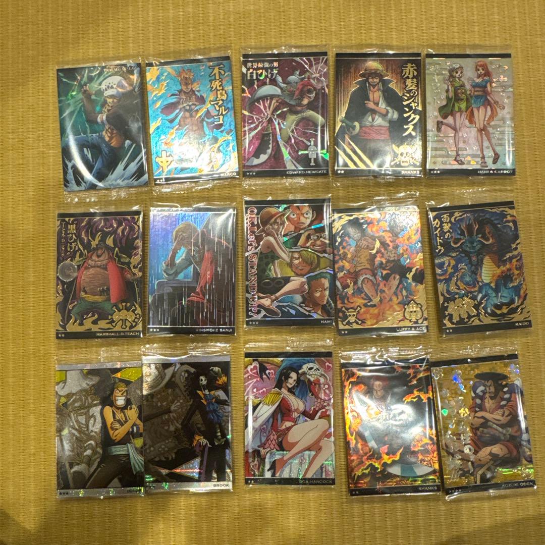 今だけ！！お値下げ！ワンピース カード、シールウエハースセット売り