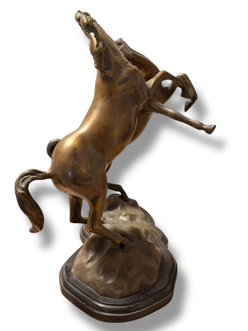 #馬モチーフ ブロンズ調 置物 オブジェ 韓国製