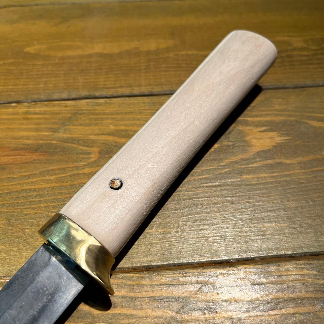 日本刀残欠クラフトナイフNo.6武蔵守国次 江戸時代 - メルカリ