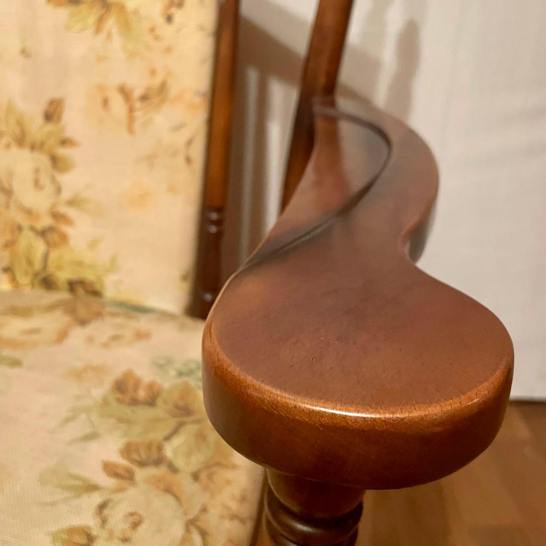 【カリモク】\"コロニアル\" WC0020GK ラウンジチェア No.2