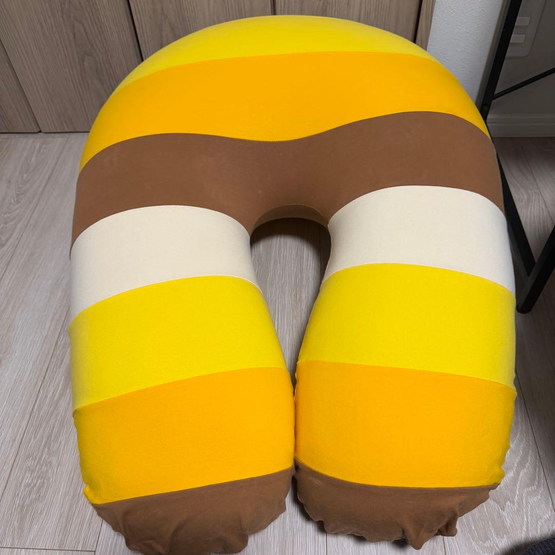 Yogibo ヨギボー　サポート　レインボー　サンセット　U字　イエロー