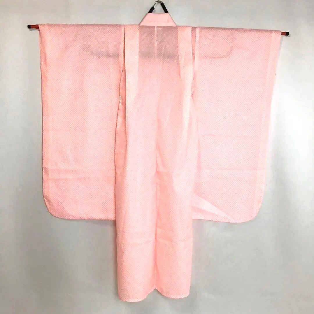 子供用　振袖　長襦袢　セット　晴れ着　お祝い着　交織　七五三