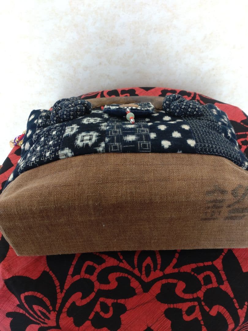 絣、酒袋手作り鞄【ぽんこ様用】