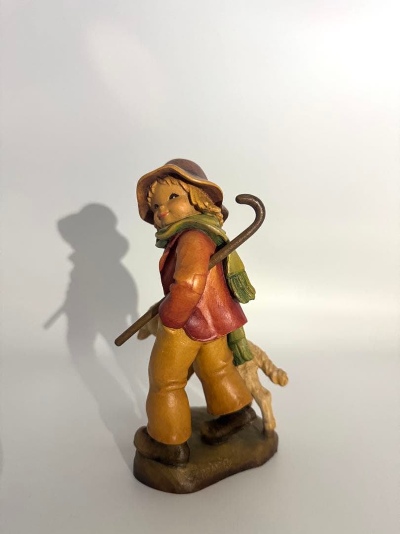 ANRI 木彫り人形 2250体限定 アンリ フィギュア フィギュリン　全部付属