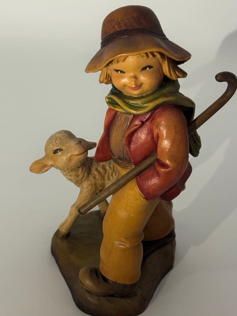 ANRI 木彫り人形 2250体限定 アンリ フィギュア フィギュリン　全部付属