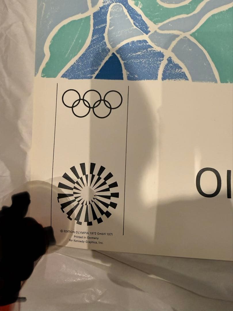 デイヴィッド・ホックニー ミュンヘンオリンピック ポスター 1972年