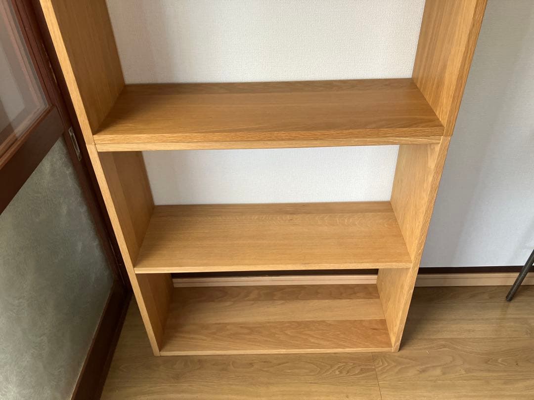 無印良品　スタッキングシェルフ・ワイド・2段&3段セット