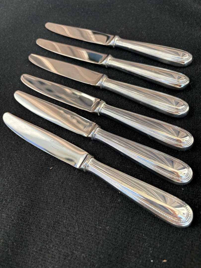 Christofle クリストフル シルバーコーティング 34点 パールシリーズ