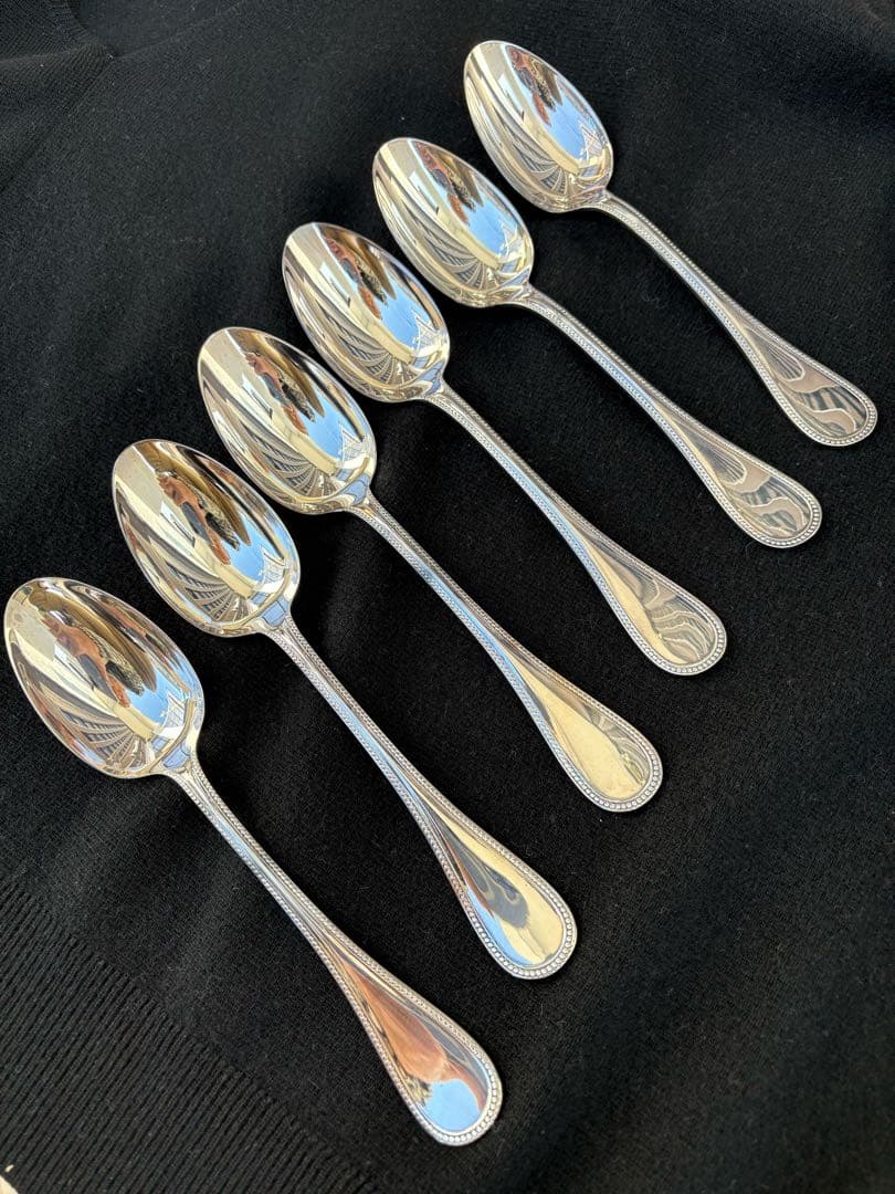 Christofle クリストフル シルバーコーティング 34点 パールシリーズ