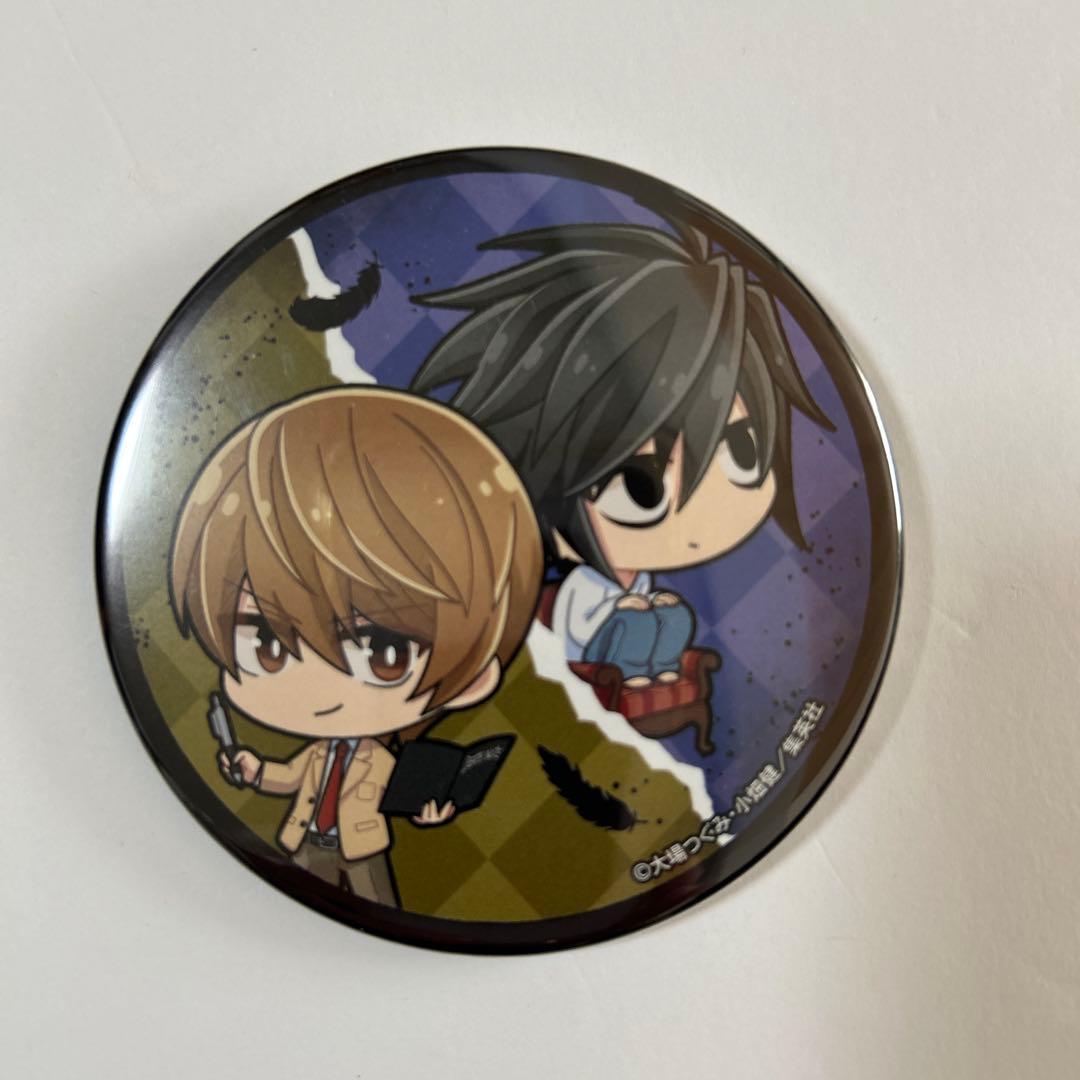 DEATH NOTE ラッキー缶バッジくじ 夜神月 L - メルカリ