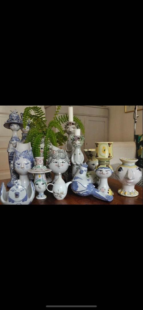 ビヨンヴィンブラッド　激レアビンテージスタジオ手書きオーナメントバード2羽セット