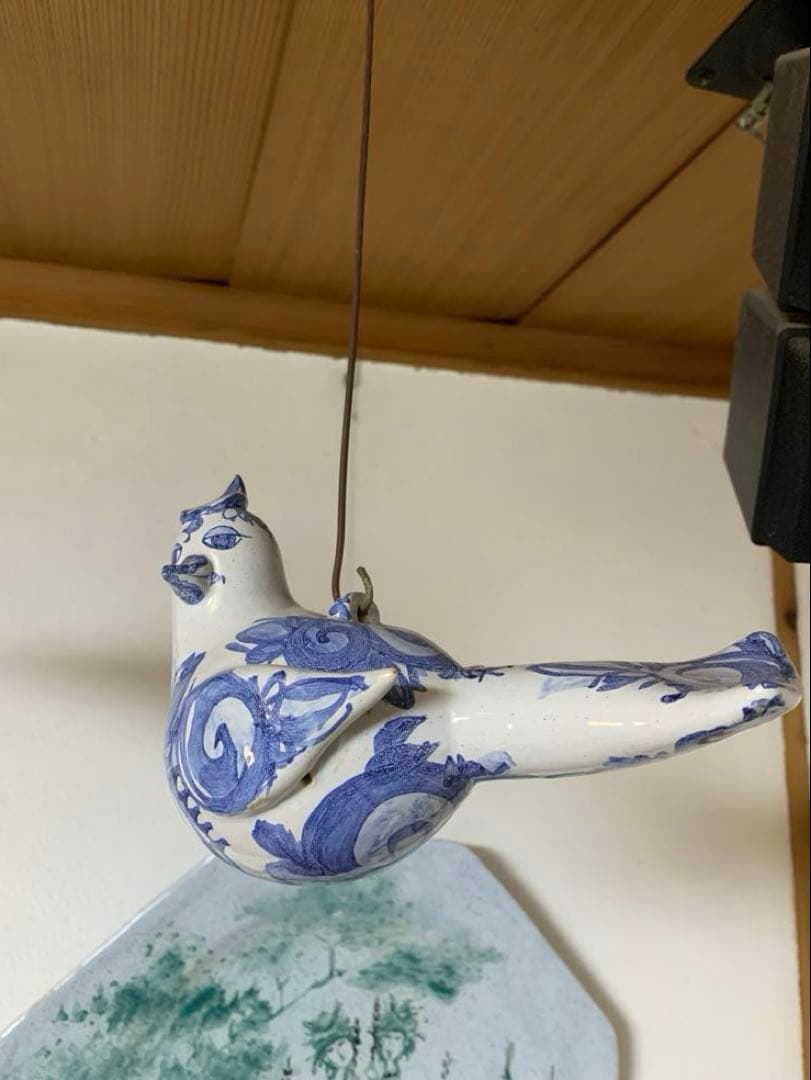 ビヨンヴィンブラッド　激レアビンテージスタジオ手書きオーナメントバード2羽セット