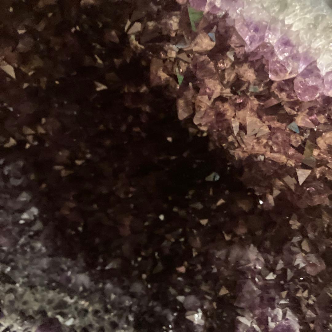 アメジストドーム 23kg 置物 オブジェ 運 風水 水晶 原石 置物 紫水晶