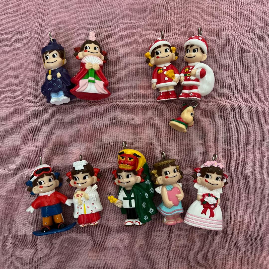 ペコちゃん、チョコレートおまけ9点セット - メルカリ