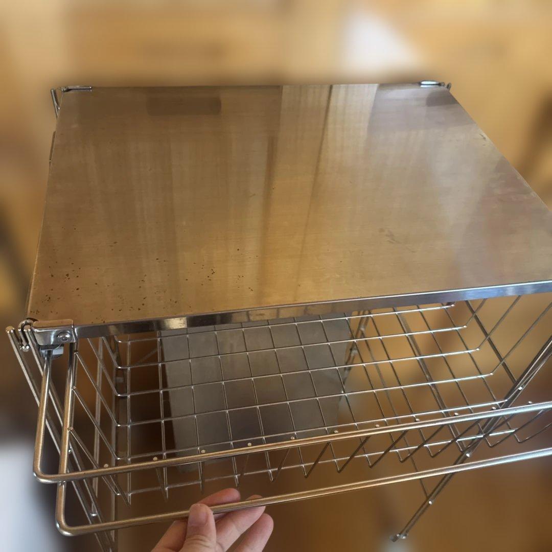 無印良品ステンレスユニットシェルフ