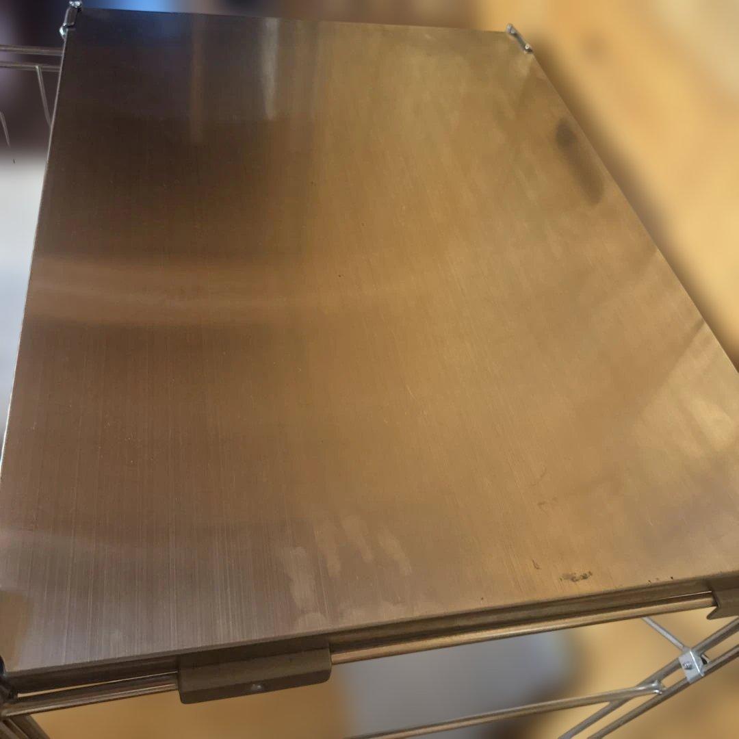 無印良品ステンレスユニットシェルフ