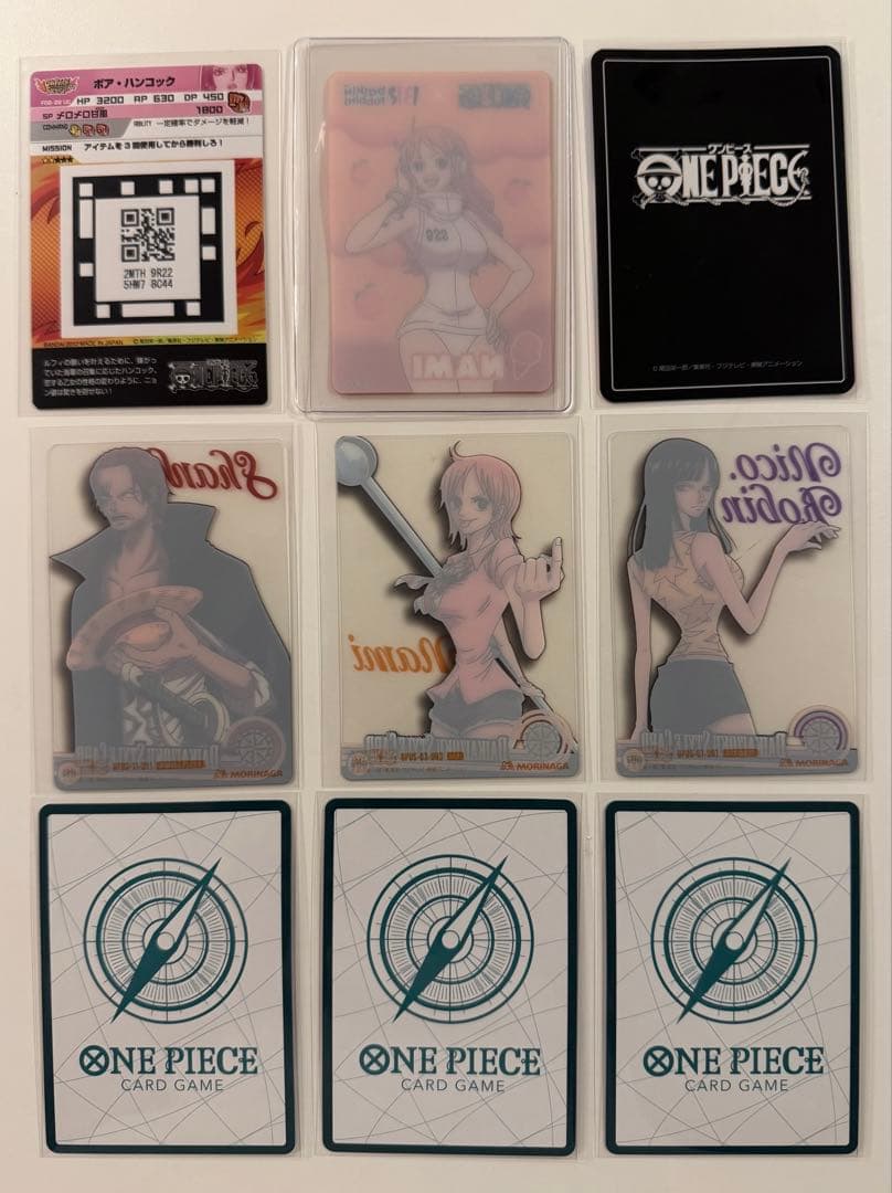 【激レア】サーティワン ワンピース ナミ 他 カード 9枚セット ハンコック