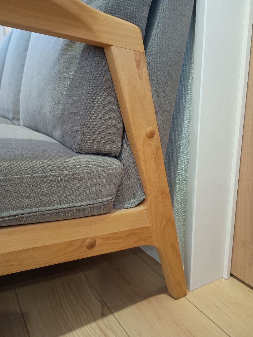 MOMO NATURAL MOSS SOFA 3P カバー付き