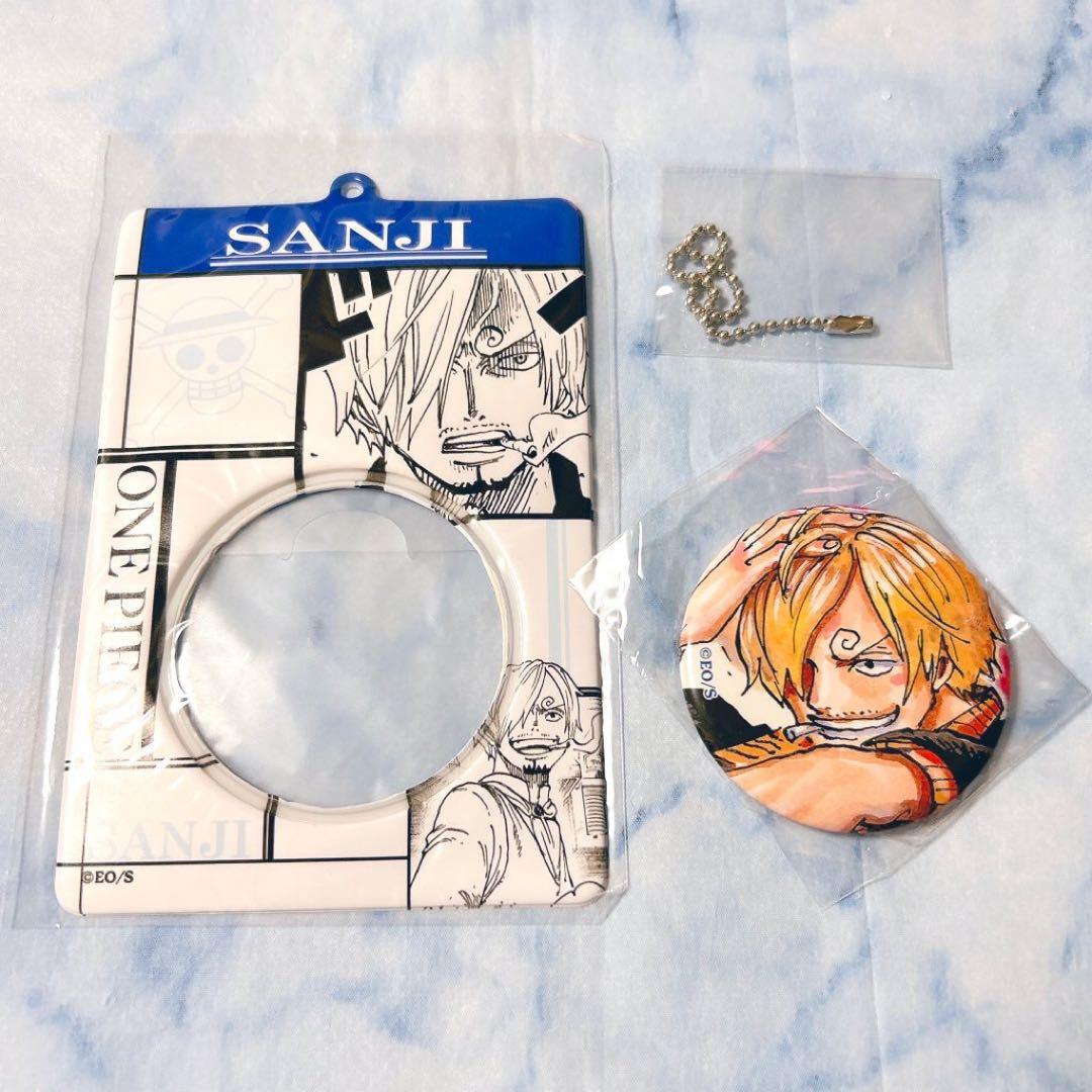 ワンピース 缶バッジ＆特製ホルダーコレクション ゾロ サンジ