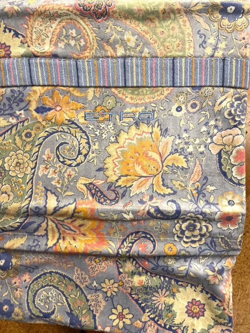 【にゆはさなやらるは】ETRO エトロ　タオルケット