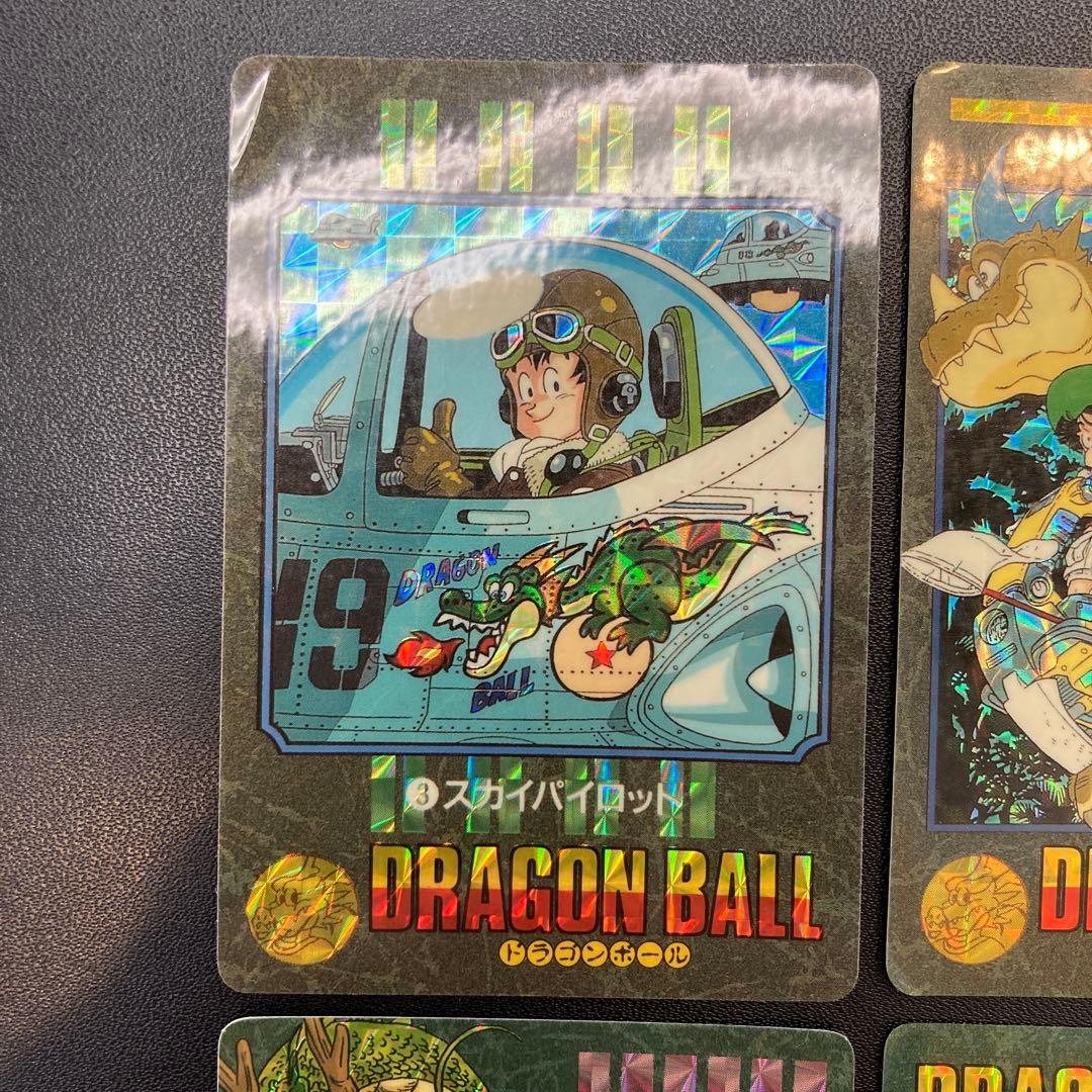 ドラゴンボール カードダス ビジュアル アドベンチャー 4枚