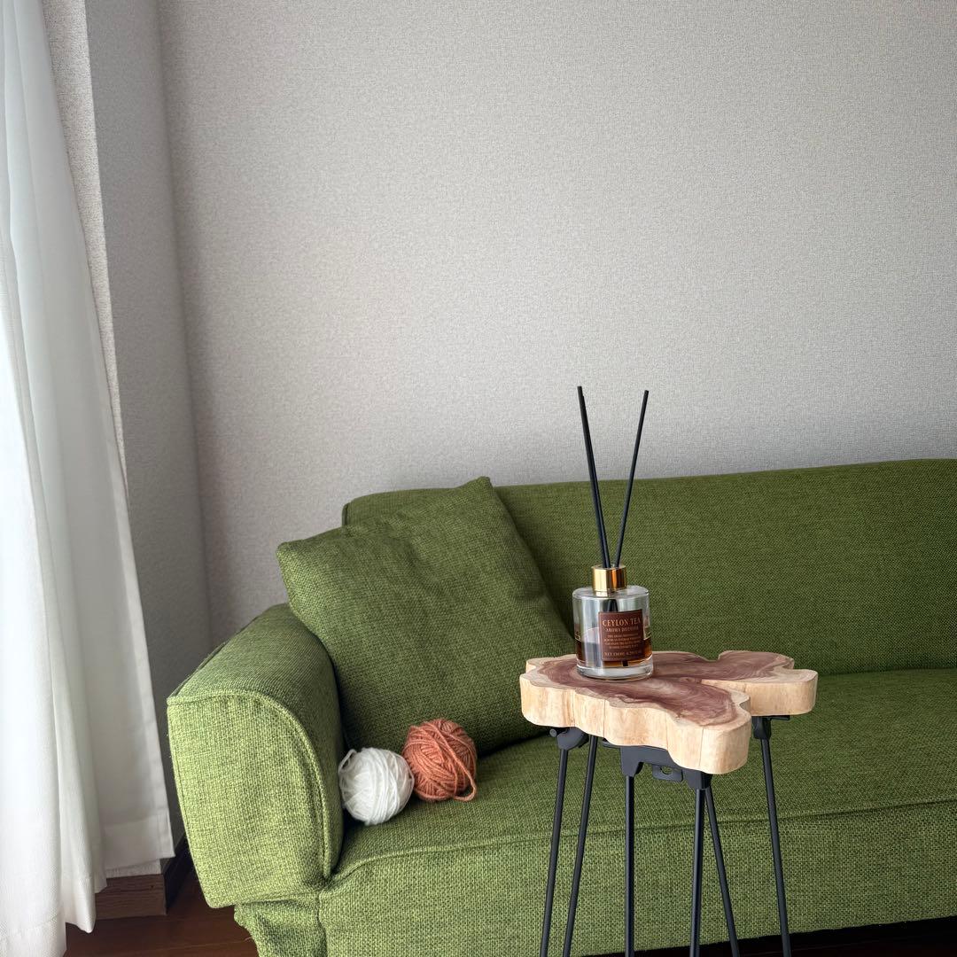 ミニ　コーヒーテーブル　サイドテーブル　切り株