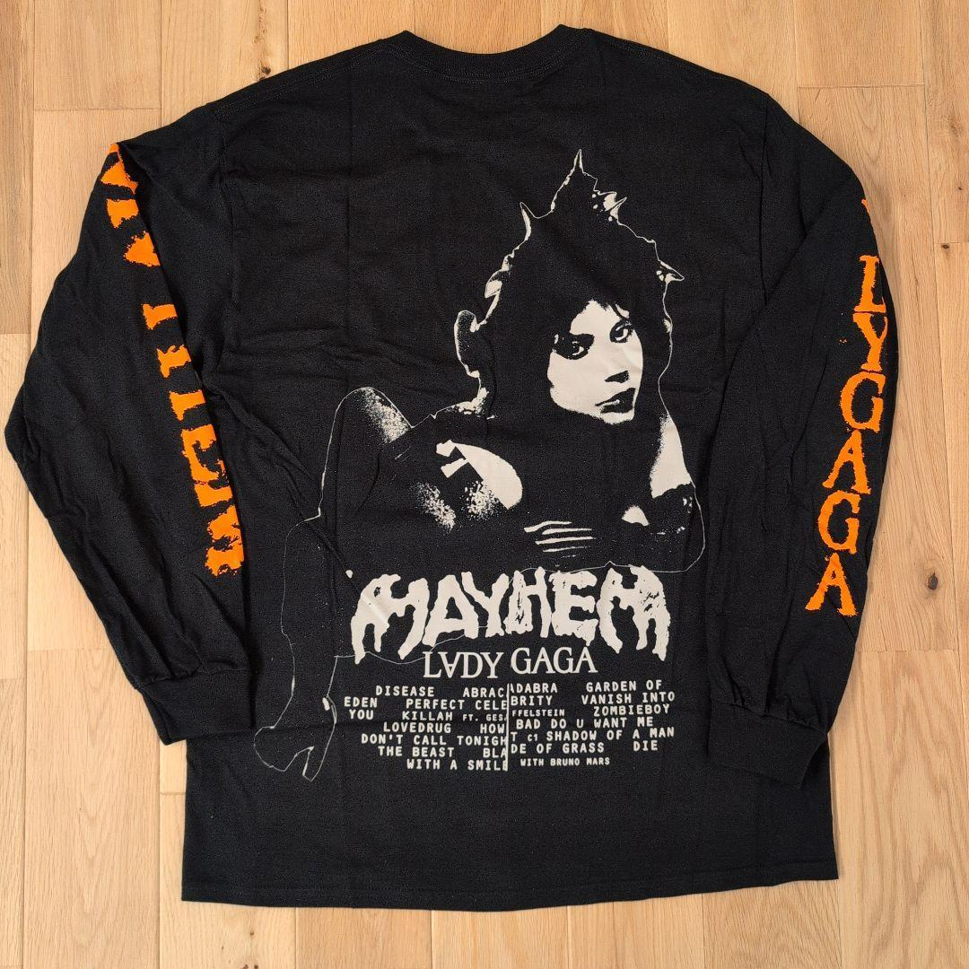 正規品】Lady Gaga × MAYHEM ロンT L 黒 - メルカリ