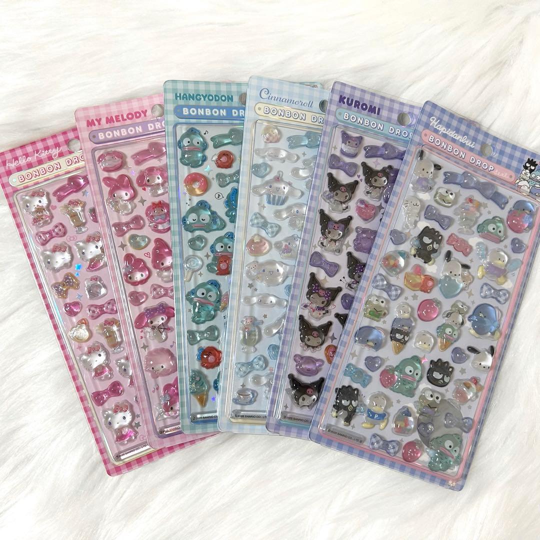 国内正規品】 ボンボンドロップシール サンリオ 第2弾 7月発売 - メルカリ