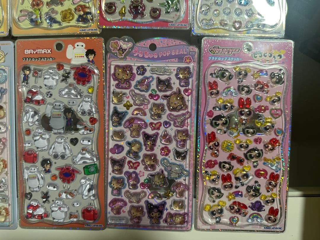 キャラクターシール 8枚セット