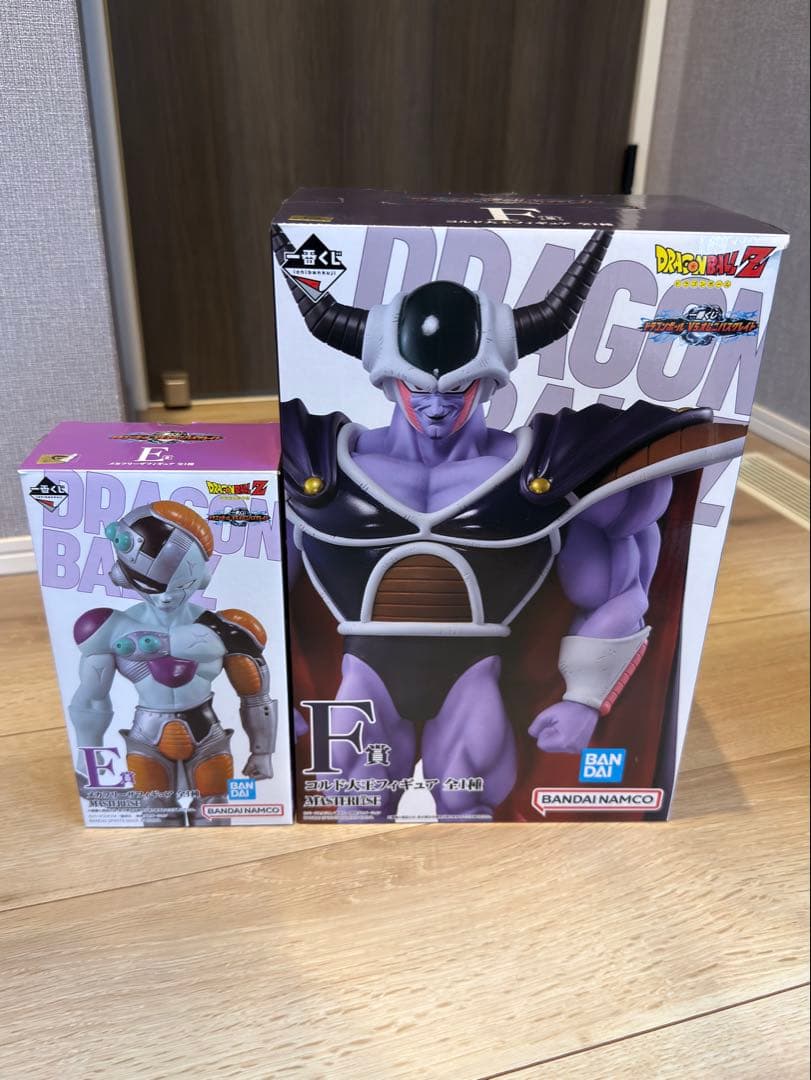 ドラゴンボール 一番くじ E賞 F賞 メカフリーザ コルド大王 2体セット