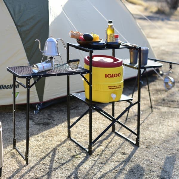 キャンパーズコレクションタフライトスタンド TLS-150 調理台