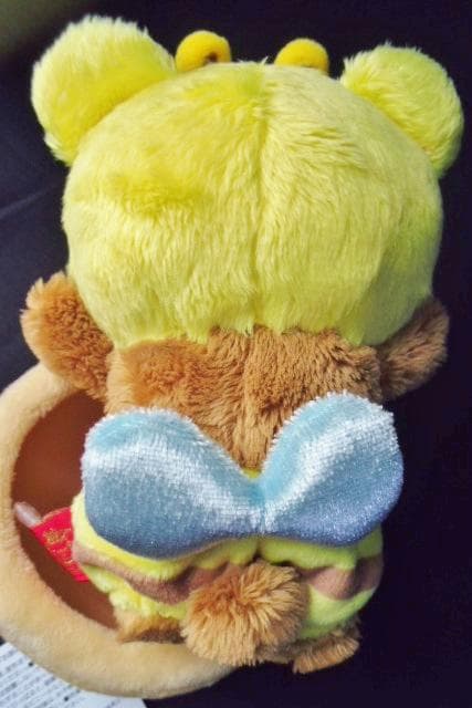 ロフト 限定 チャイロイコグマ がおー！ ぬいぐるみ 小物入れ/小熊 リラックマ