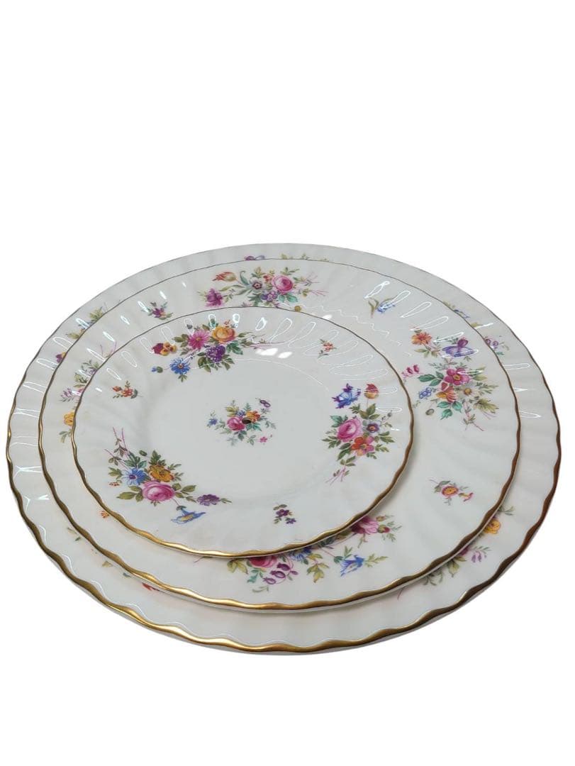 ミントン マーロウ 3段ケーキスタンド - メルカリ