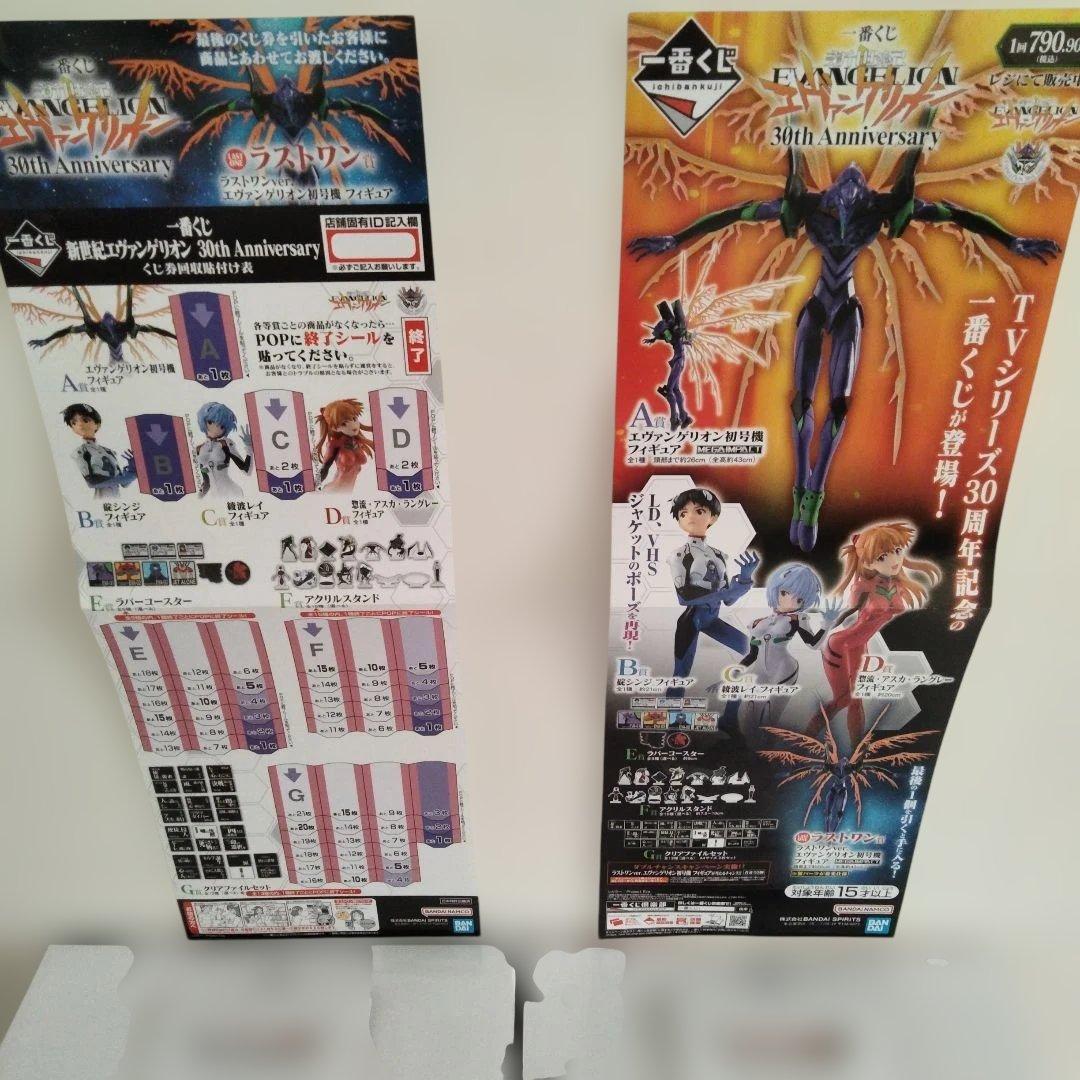 1番くじエヴァンゲリオン30thラストワン賞.A賞フィギュアセット