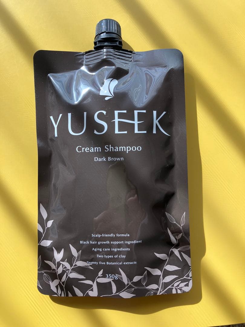 YUSEEK Cream Shampoo ダークブラウン 350g - メルカリ