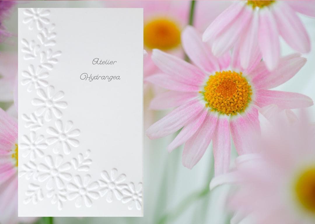 ショップカード アクセサリー台紙 サンキューカード 名刺 No.210