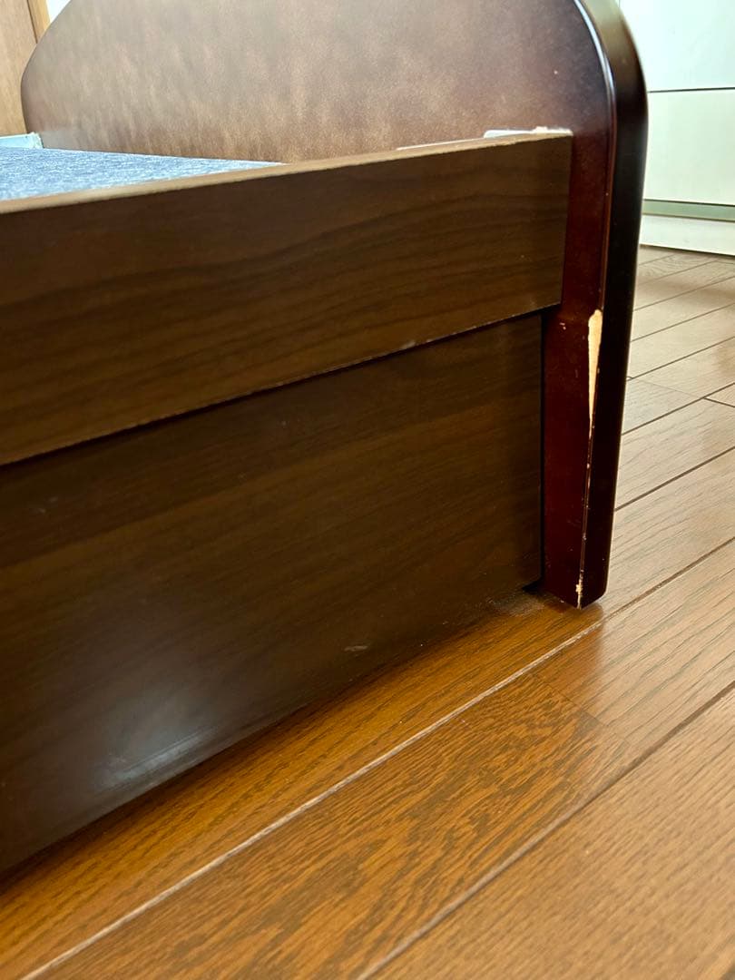 フランスベッド　木製シングルベッド フレーム　一台