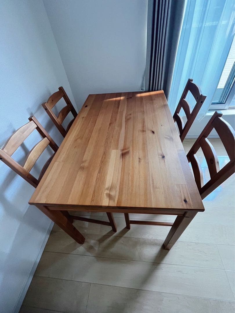 IKEA ダイニングテーブルセット 4人掛け 引渡限定 東京 八王子 日野