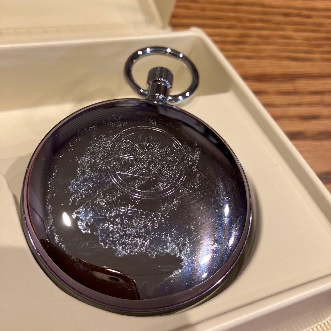SEIKO 鉄道時計 7550(QHV) シルバー 稼動品 - メルカリ