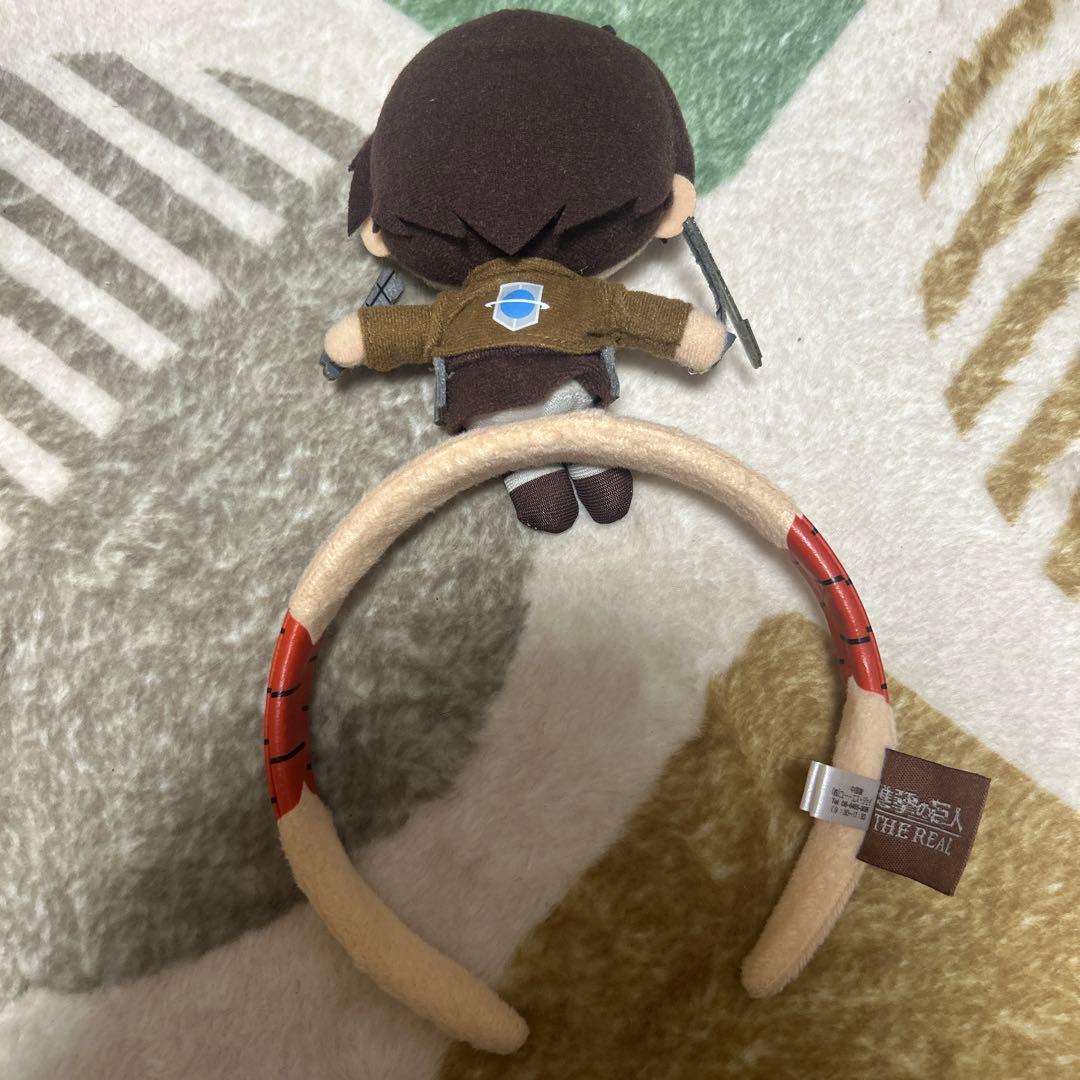 進撃の巨人 エレン ぬいぐるみカチューシャ - メルカリ