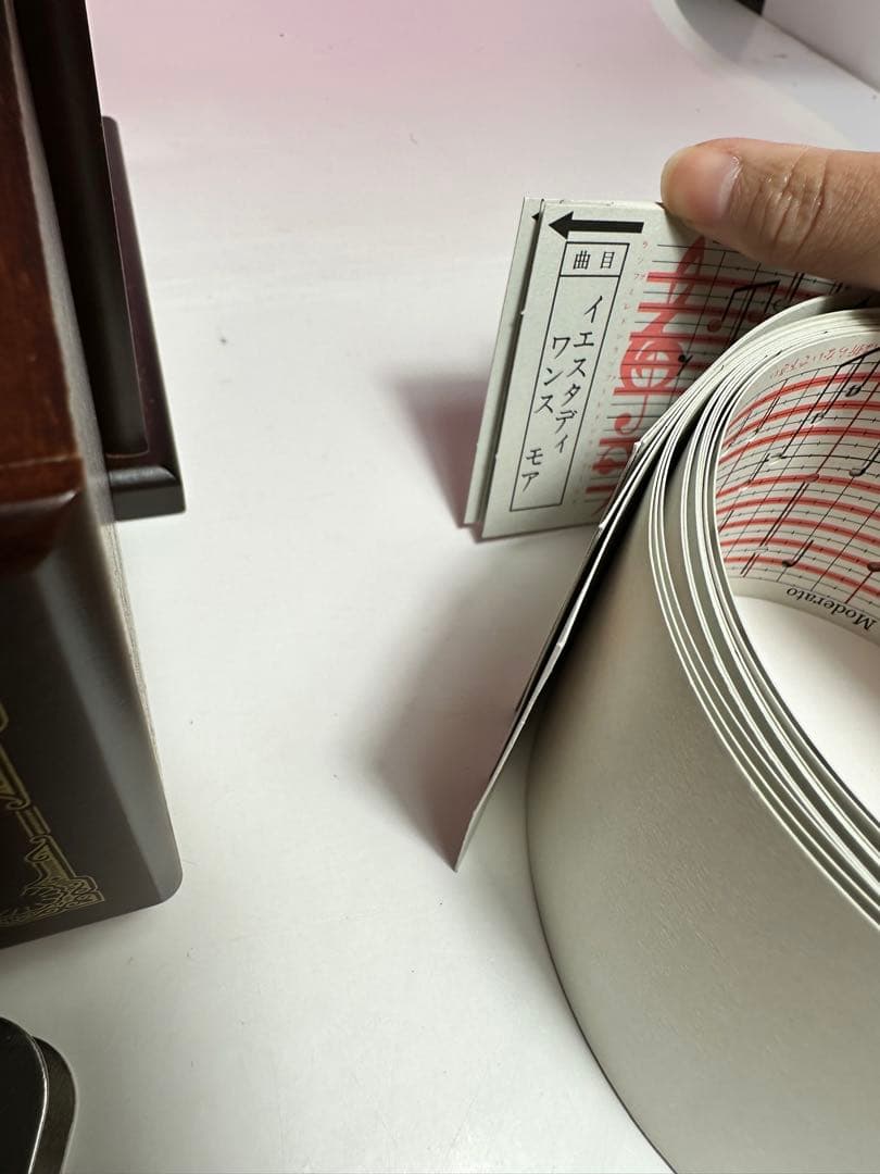 希少 Organette オルガニート 20木製オルゴール ジャンク品