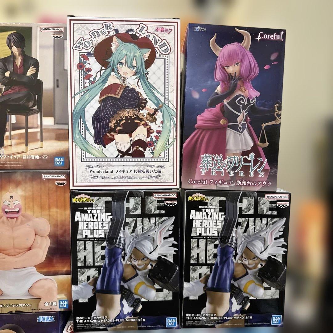 最新プライズフィギュアまとめ売り29個 キルア ヒロアカ 初音ミク