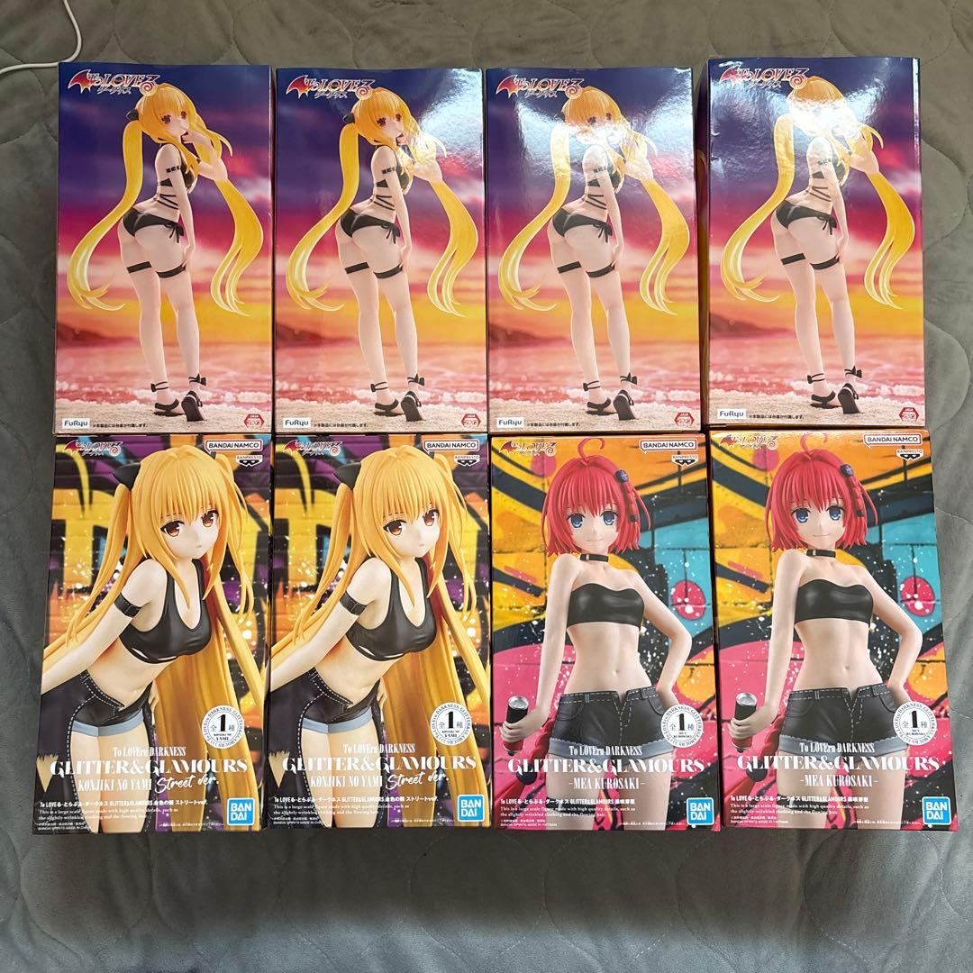 ToLOVEる 金色の闇 黒咲芽亜 フィギュア 8個セット