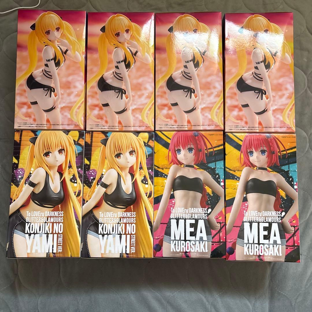 ToLOVEる 金色の闇 黒咲芽亜 フィギュア 8個セット