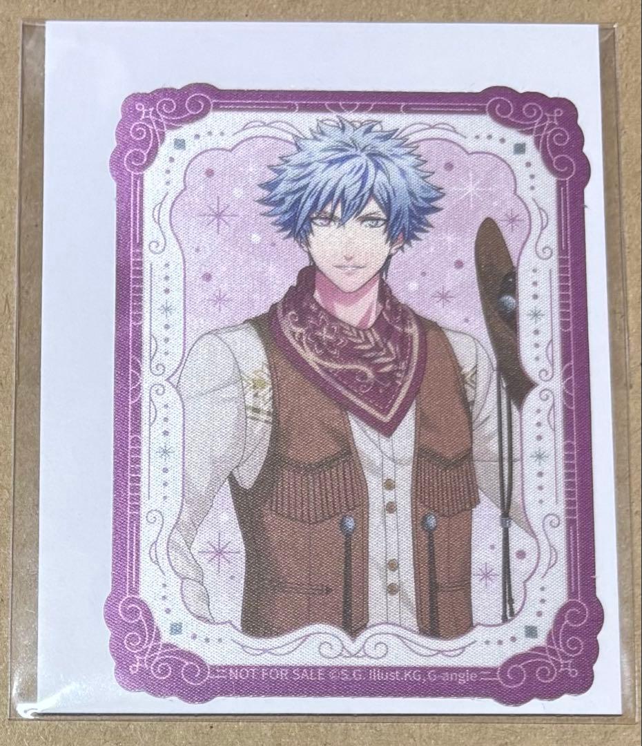 うたプリ ブロッコリーくじ HG賞 特典 ミニサテンステッカー 蘭丸